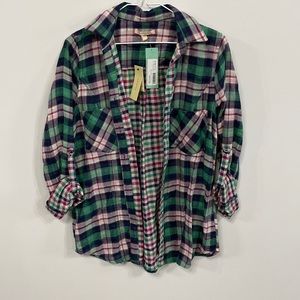 NEW Stitch Fix Skies Are Blue button up top